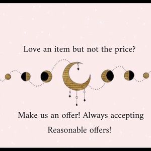 ACCEPTING all reasonable offers!!!